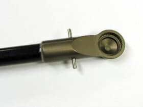 Carbon tube with Connection parts